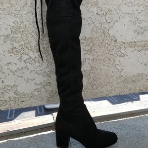 Black Thigh-high Boots